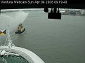 from ventura's cam fire tug on arrival southampton
