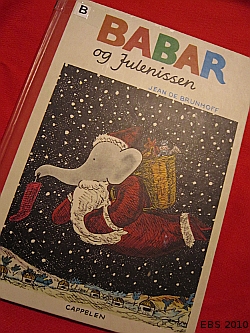 Babar og Julenissen. Foto: Elin Bekkebråten Sjølie